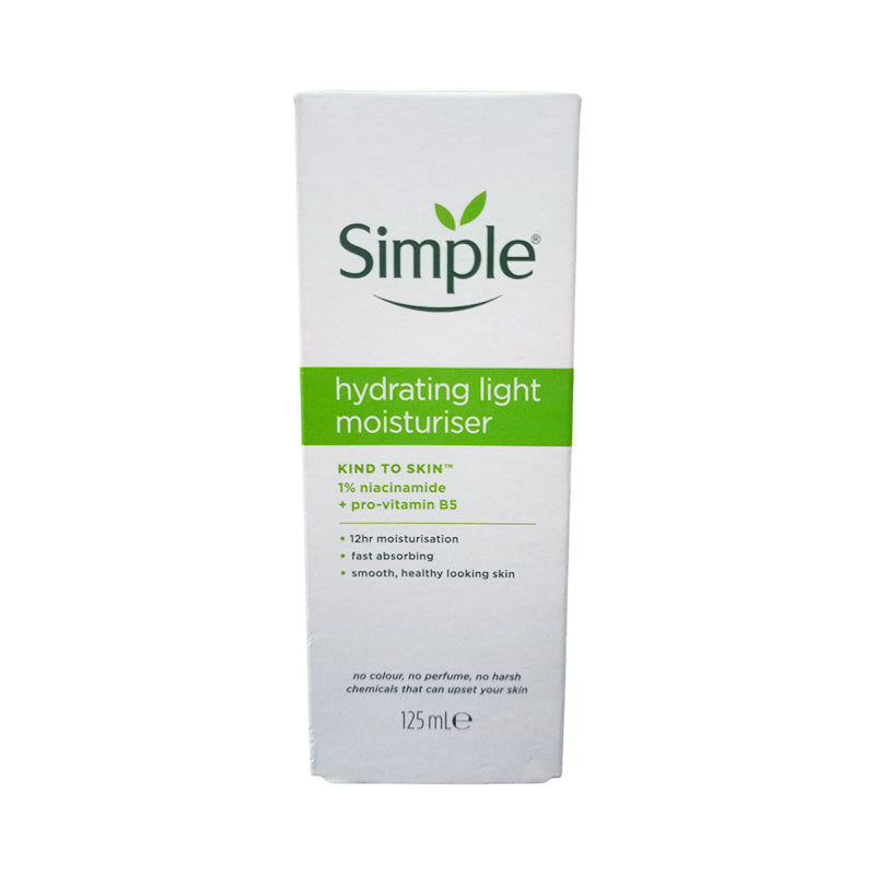 Simple Kind to Skin Hydrating Light Moisturiser 125ml - Light